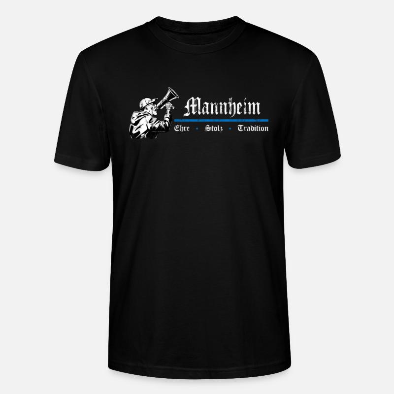 Mannheim Ehre Stolz Tradition - Stanley/Stella Unisex Bio-T-Shirt CRAFTER - Schwarz