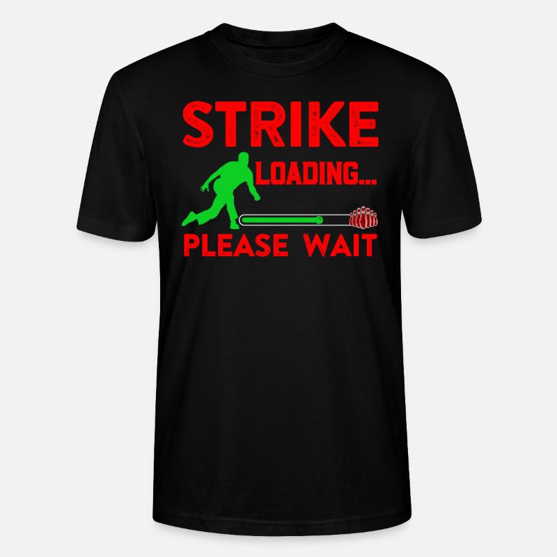 Strike Loading... Please Wait Bowlingspier - Stanley/Stella Unisex Bio-T-Shirt CRAFTER - Schwarz
