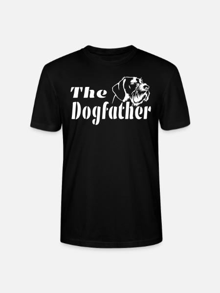 Dogs German Wirehaired Dog Owners - Stanley/Stella CRAFTER Unisex Organic T-Shirt - black
