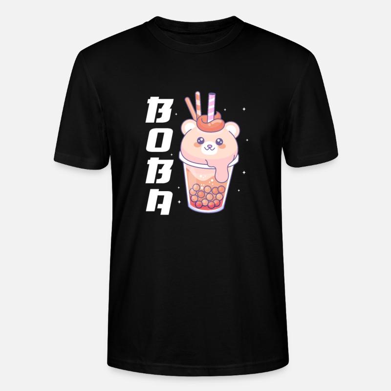 Bubble Tea - Stanley/Stella Unisex Bio-T-Shirt CRAFTER - Schwarz