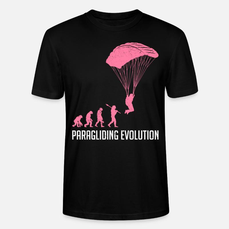 Paragliding Evolution Paragliding Women - Stanley/Stella CRAFTER Unisex Organic T-Shirt - black