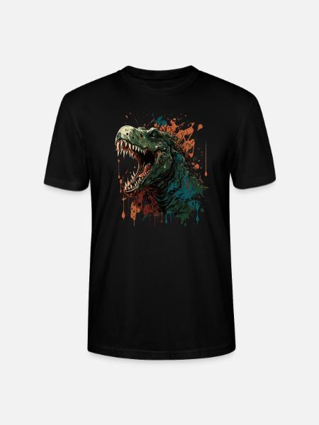 T-Rex - T-shirt bio CRAFTER Stanley Stella Unisexe - noir