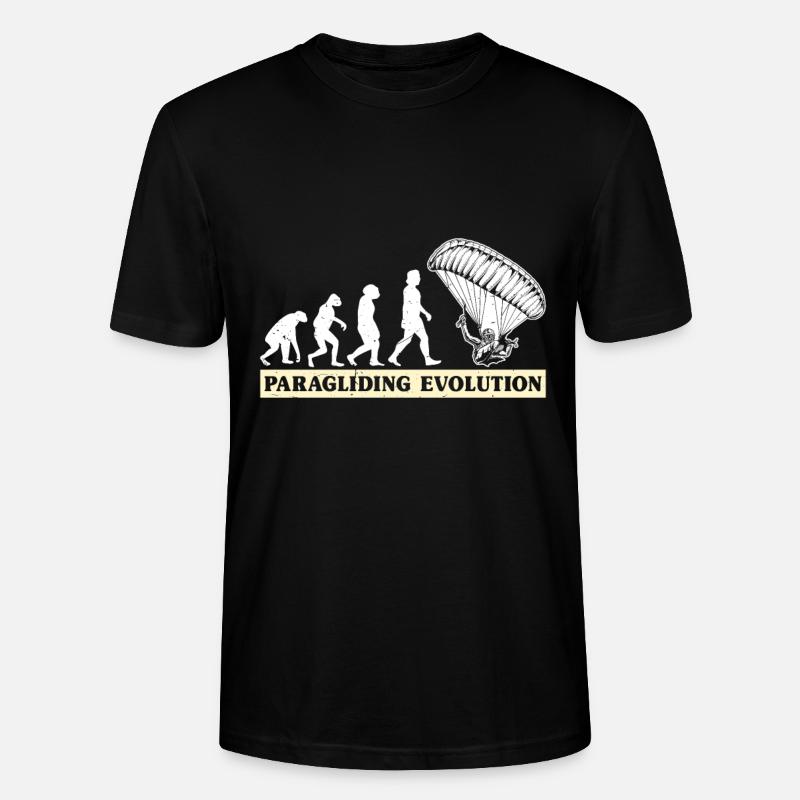 Parapente Evolution Parapentes - T-shirt bio CRAFTER Stanley Stella Unisexe - noir