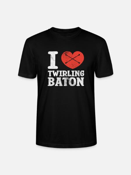 Baton Twirling - T-shirt bio CRAFTER Stanley Stella Unisexe - noir