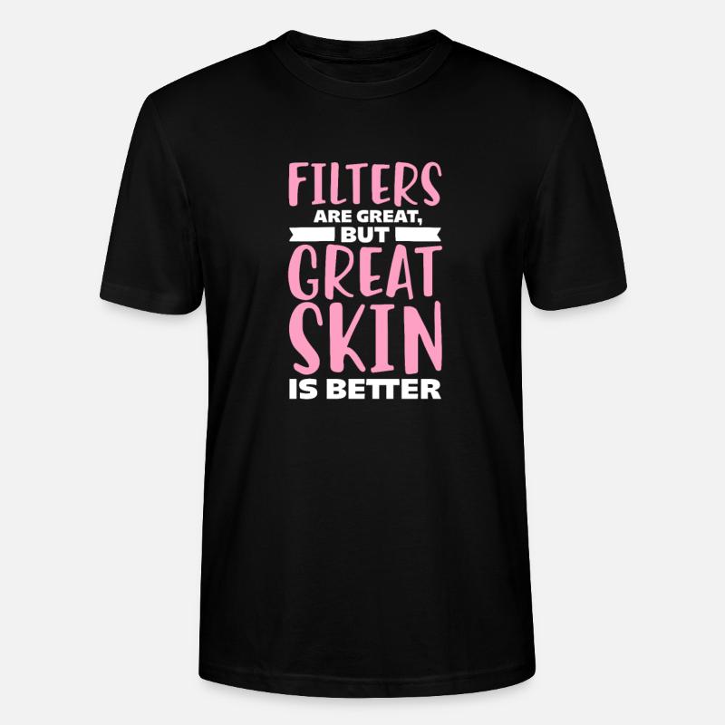 Kosmetikerin Kosmetik Make-up Geschenk - Stanley/Stella Unisex Bio-T-Shirt CRAFTER - Schwarz