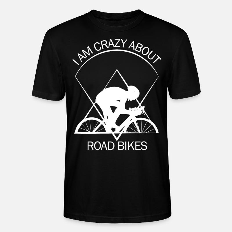 Rennrad - Stanley/Stella Unisex Bio-T-Shirt CRAFTER - Schwarz