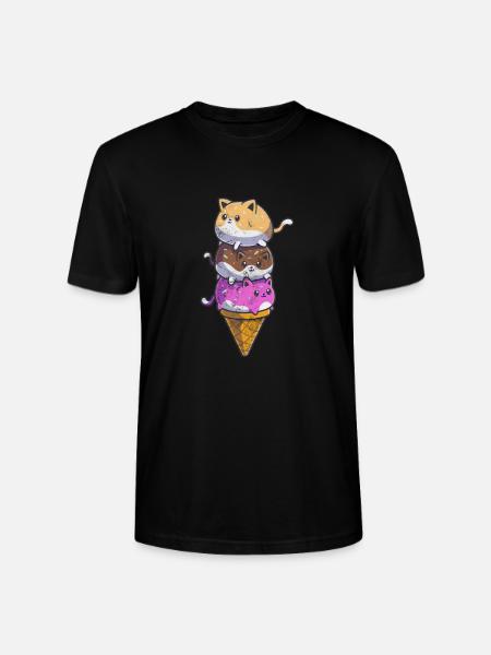 Glace - T-shirt bio CRAFTER Stanley Stella Unisexe - noir