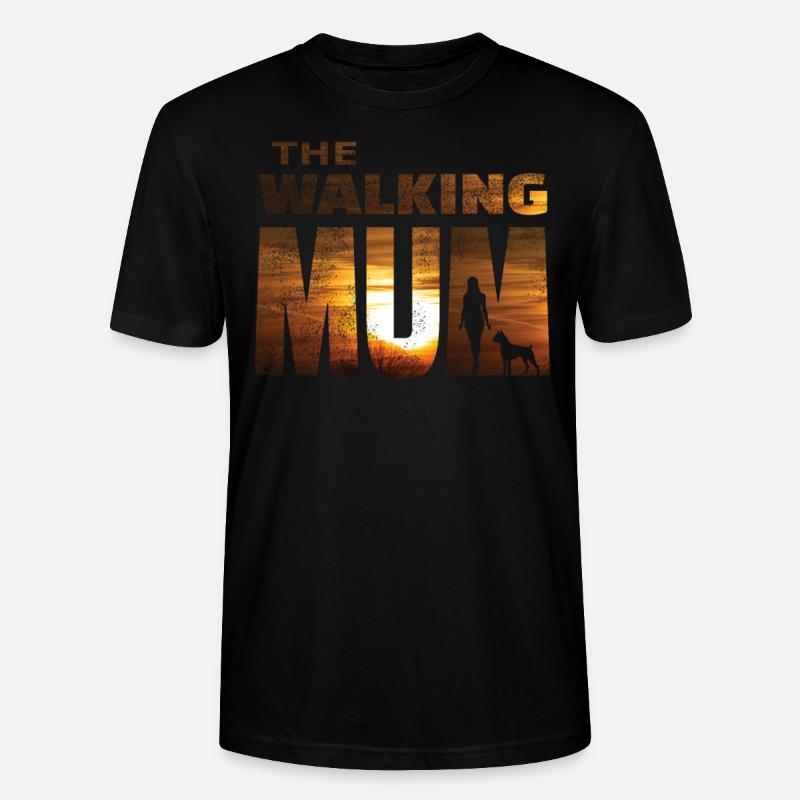Hund Boxer Hundebesitzer Geschenkidee - Stanley/Stella Unisex Bio-T-Shirt CRAFTER - Schwarz