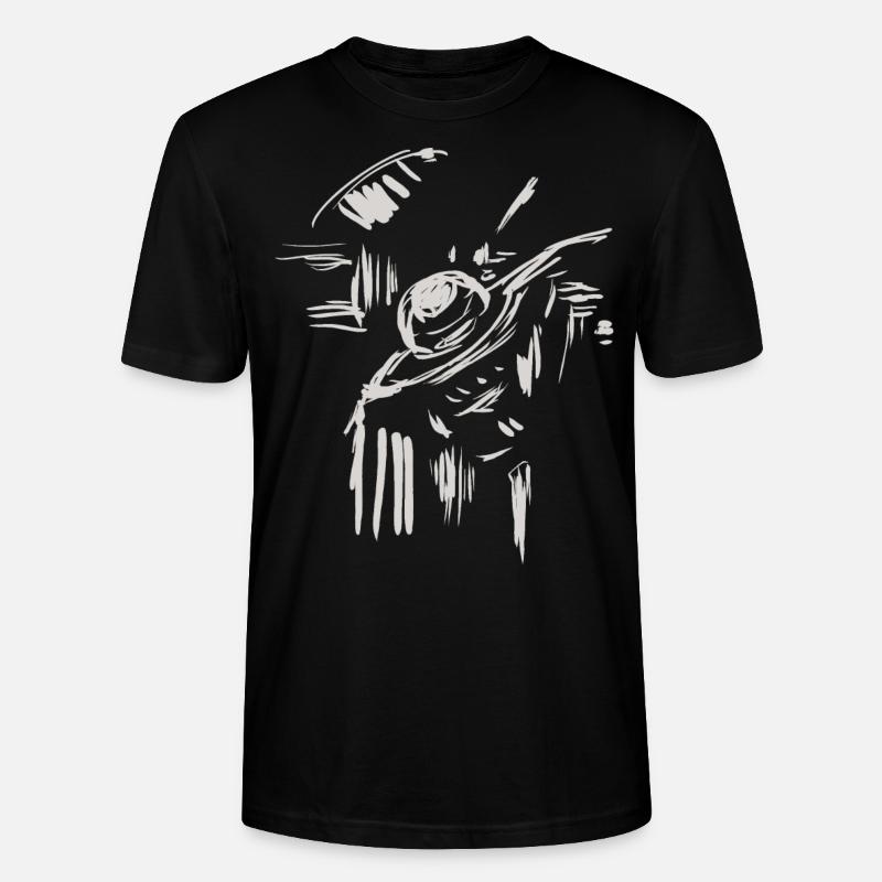 Architecture Paysage Esquisse - T-shirt bio CRAFTER Stanley Stella Unisexe - noir
