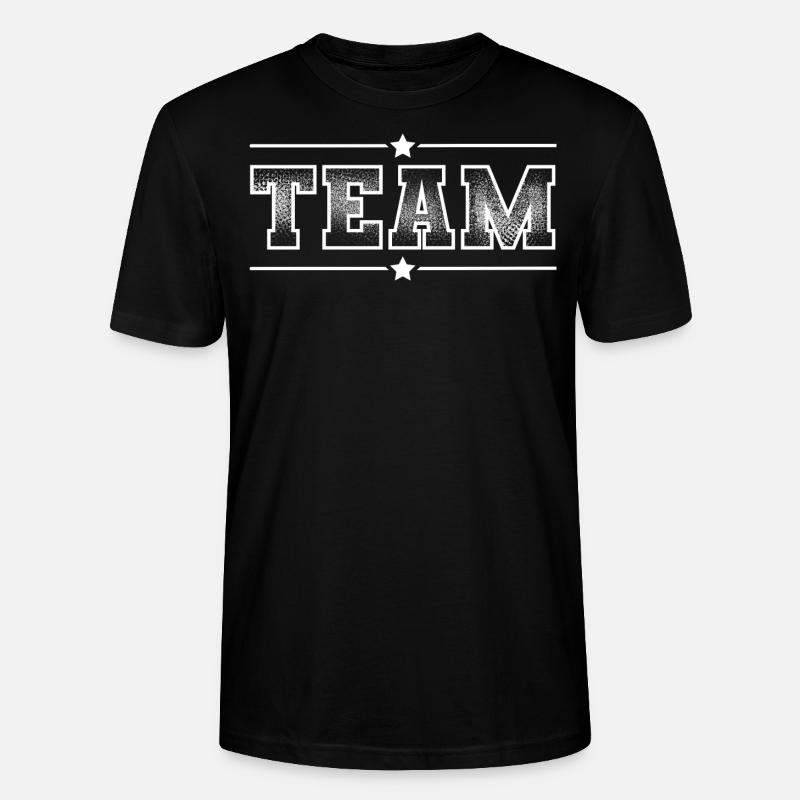 Team - Stanley/Stella CRAFTER Unisex Organic T-Shirt - black