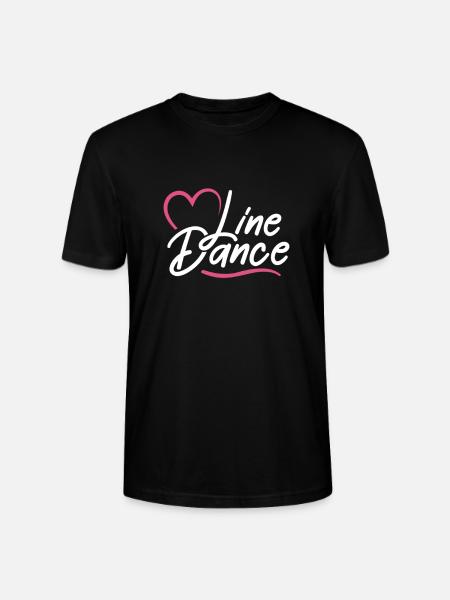 Linedance Country Line Dancer Linedancing Cadeau - Stanley/Stella Uniseks bio-T-shirt CRAFTER - zwart