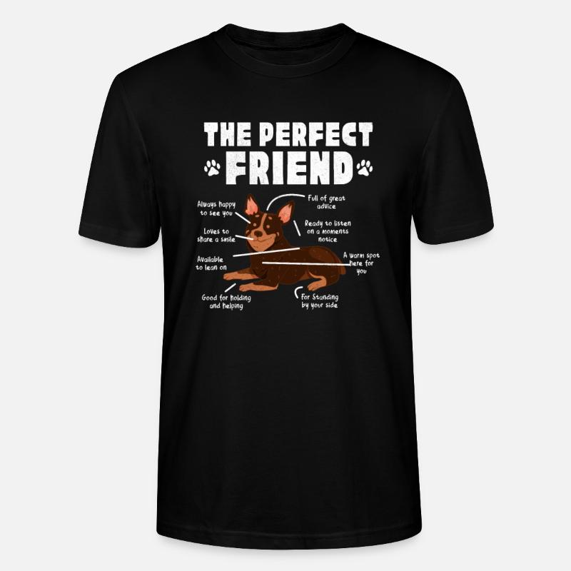 Australian Cattle Dog - Stanley/Stella Unisex Bio-T-Shirt CRAFTER - Schwarz
