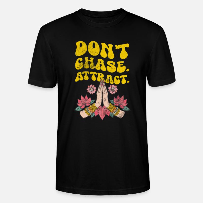 Meditation - Stanley/Stella Unisex Bio-T-Shirt CRAFTER - Schwarz