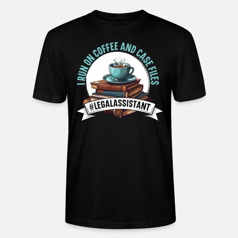 Juristischer Assistent Jurastudent Beruf Rechtsanwaltsfachangestellte - Stanley/Stella Unisex Bio-T-Shirt CRAFTER - Schwarz