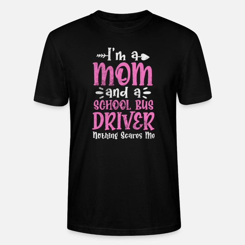 Busfahrer - Stanley/Stella Unisex Bio-T-Shirt CRAFTER - Schwarz