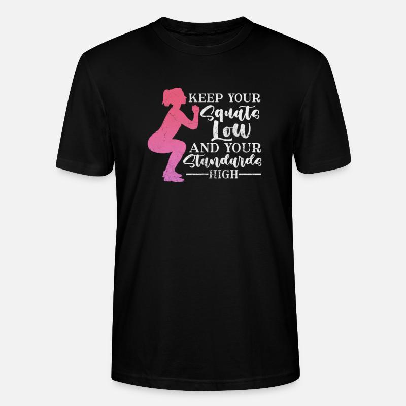 Bodybuilder - Stanley/Stella Unisex Bio-T-Shirt CRAFTER - Schwarz