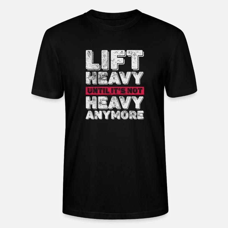 Bodybuilder - Stanley/Stella Unisex Bio-T-Shirt CRAFTER - Schwarz