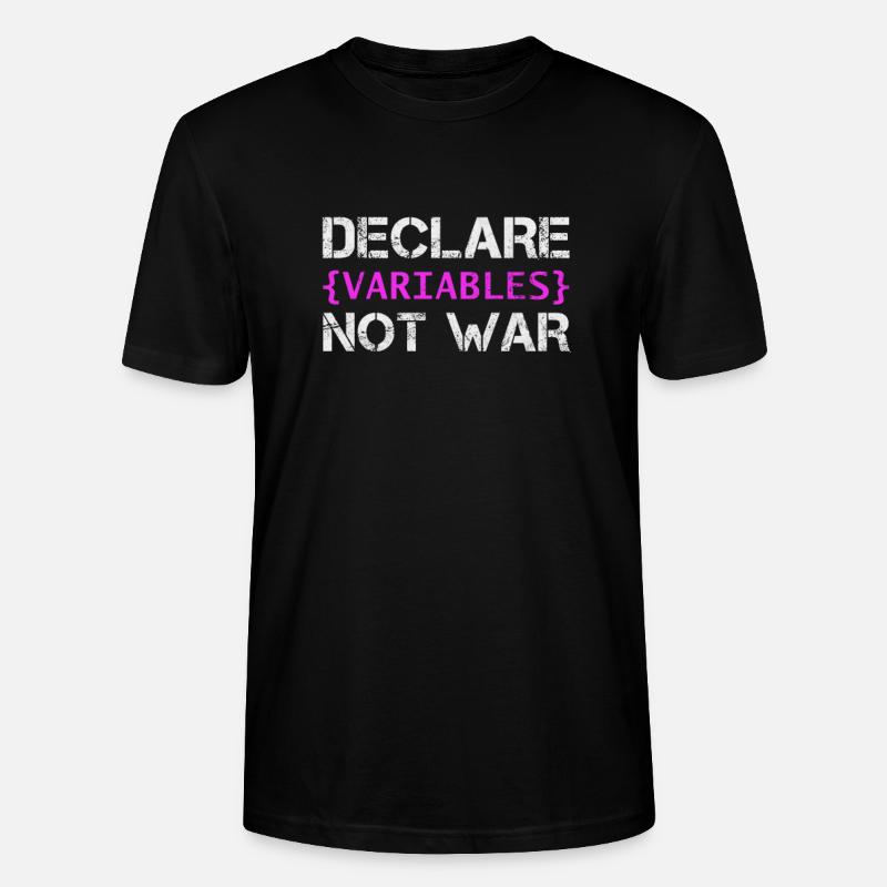 Hacker - T-shirt bio CRAFTER Stanley Stella Unisexe - noir