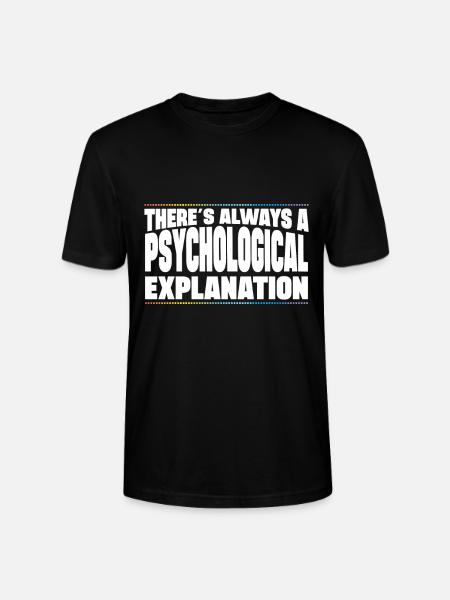 Psychological Explanation Professional Forensic - Stanley/Stella CRAFTER Unisex Organic T-Shirt - black