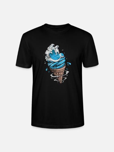 Glace - T-shirt bio CRAFTER Stanley Stella Unisexe - noir
