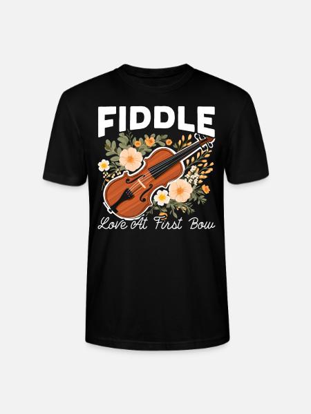 Fiddle Player Geiger, Instrumentenmusiker - Stanley/Stella Unisex Bio-T-Shirt CRAFTER - Schwarz