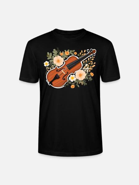 Fiddle Player Geiger, Instrumentenmusiker - Stanley/Stella Unisex Bio-T-Shirt CRAFTER - Schwarz