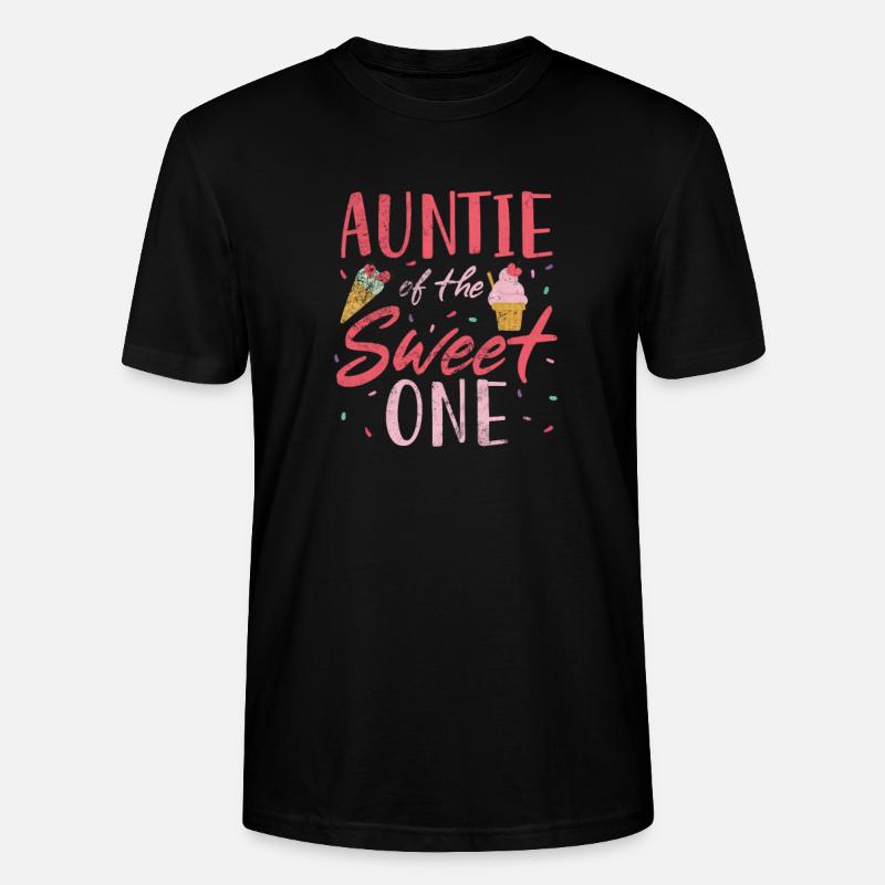 Eiscreme - Stanley/Stella Unisex Bio-T-Shirt CRAFTER - Schwarz