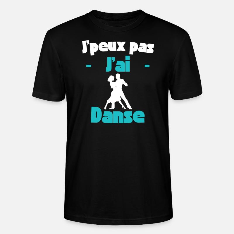 J'peux pas j'ai danse - T-shirt bio CRAFTER Stanley Stella Unisexe - noir