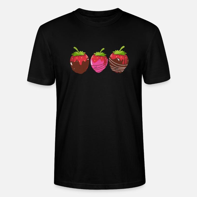 Schokolade - Stanley/Stella Unisex Bio-T-Shirt CRAFTER - Schwarz
