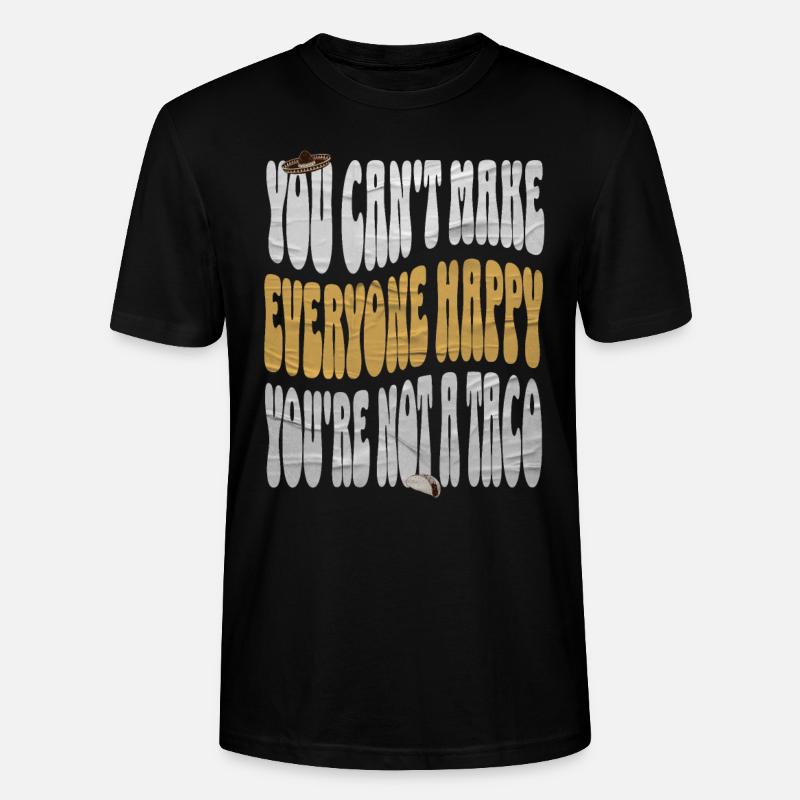 Taco - Stanley/Stella Unisex Bio-T-Shirt CRAFTER - Schwarz