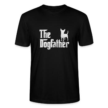 Chihuahua - Stanley/Stella Unisex Bio-T-Shirt CRAFTER - Schwarz - Vorne - Alina (178cm) & Michal (187cm)