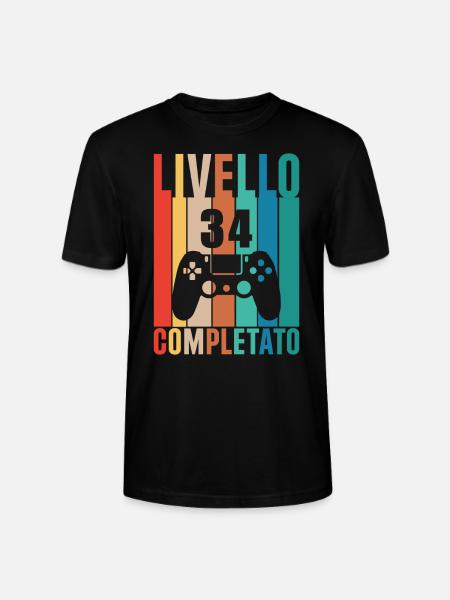 Level 34 - Stanley/Stella CRAFTER Unisex Organic T-Shirt - black