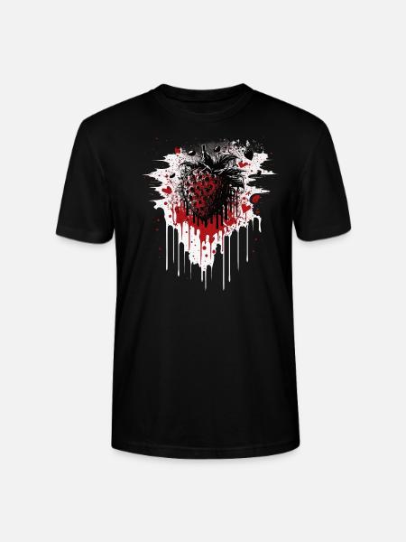 Fraise - T-shirt bio CRAFTER Stanley Stella Unisexe - noir