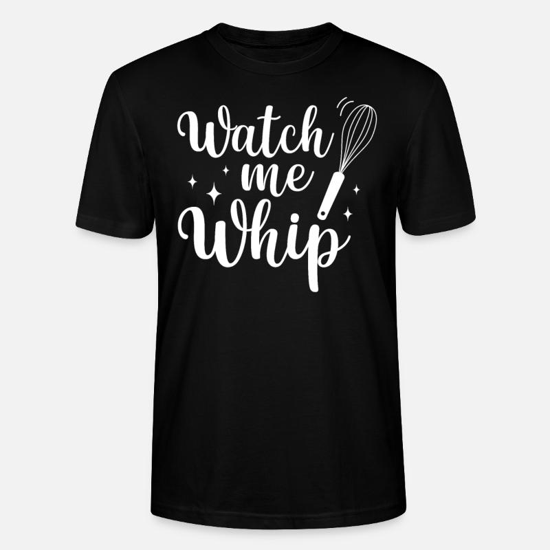 Bäcker Bäckerein Backwaren Backen Geschenk - Stanley/Stella Unisex Bio-T-Shirt CRAFTER - Schwarz