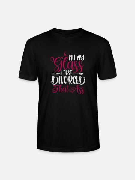 Divorce - Stanley/Stella CRAFTER Unisex Organic T-Shirt - black