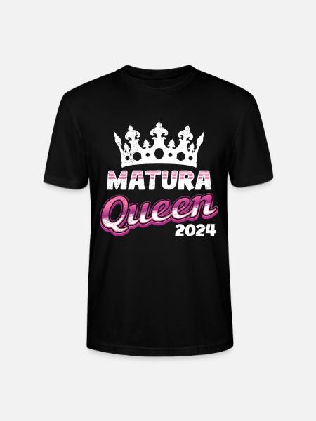Maturità Queen 2024 Diploma di scuola superiore - Maglietta unisex ecologica CRAFTER di Stanley/Stella - nero