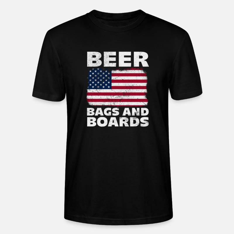 Cornhole - T-shirt bio CRAFTER Stanley Stella Unisexe - noir