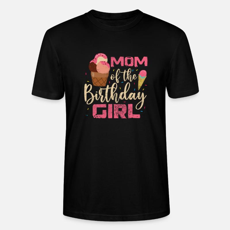 Eiscreme - Stanley/Stella Unisex Bio-T-Shirt CRAFTER - Schwarz