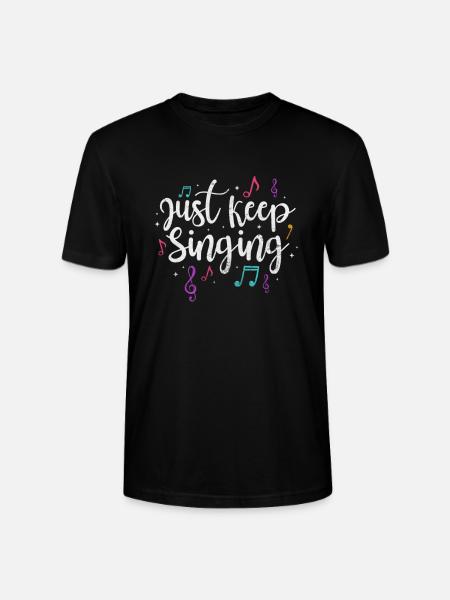 Singer - Stanley/Stella CRAFTER Unisex Organic T-Shirt - black