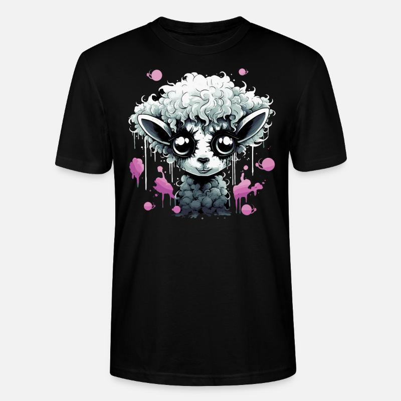 Drôle de mouton gothique - T-shirt bio CRAFTER Stanley Stella Unisexe - noir