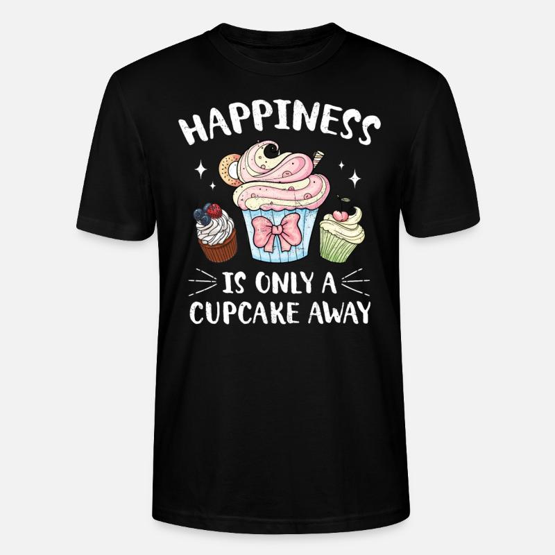 Cupcake - Stanley/Stella Unisex Bio-T-Shirt CRAFTER - Schwarz