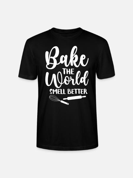 Baker Bakery Bakery Baking Gift - Stanley/Stella CRAFTER Unisex Organic T-Shirt - black