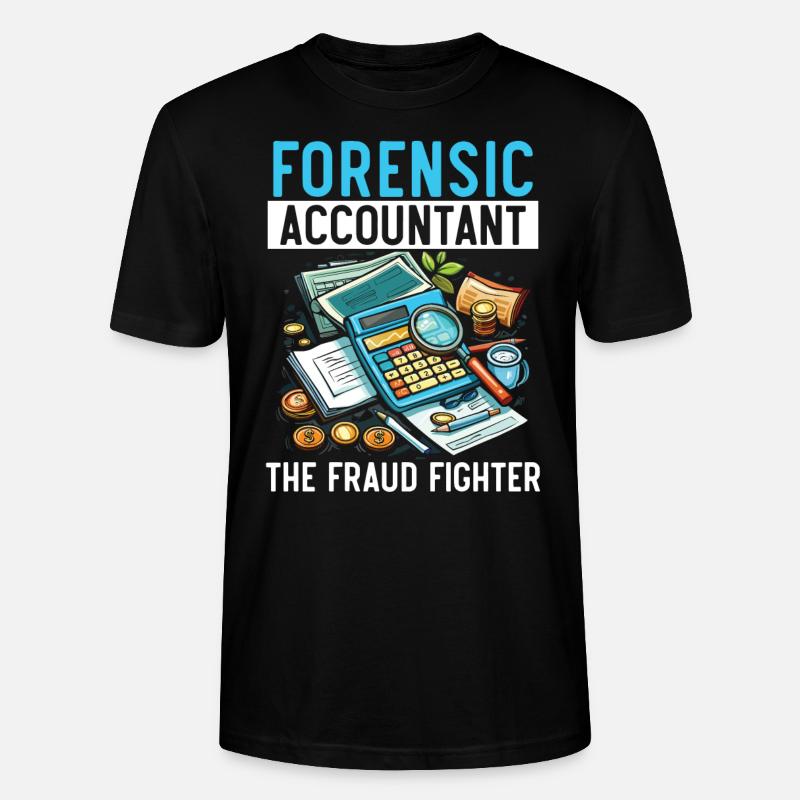Juricomptable Profession Audit Comptabilité - T-shirt bio CRAFTER Stanley Stella Unisexe - noir