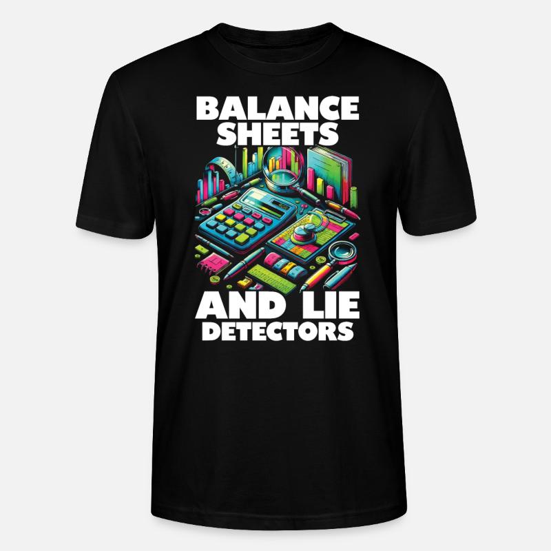 Juricomptable Profession Audit Comptabilité - T-shirt bio CRAFTER Stanley Stella Unisexe - noir