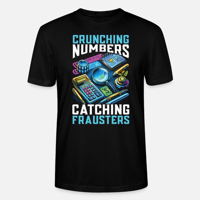 Juricomptable Profession Audit Comptabilité - T-shirt bio CRAFTER Stanley Stella Unisexe - noir