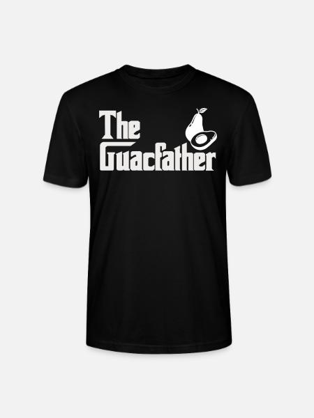 Avocado Guacamole Vegan Gift - Stanley/Stella CRAFTER Unisex Organic T-Shirt - black