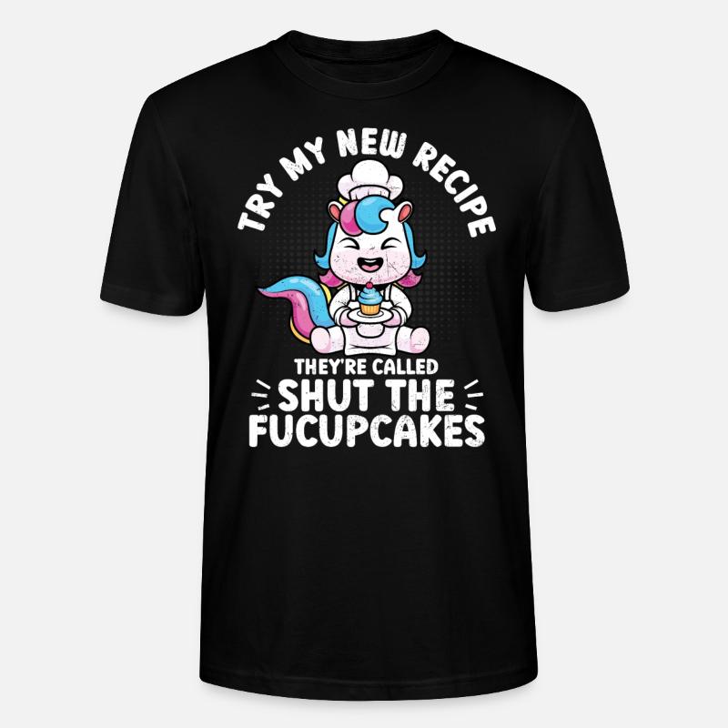 Cupcake - Stanley/Stella Unisex Bio-T-Shirt CRAFTER - Schwarz