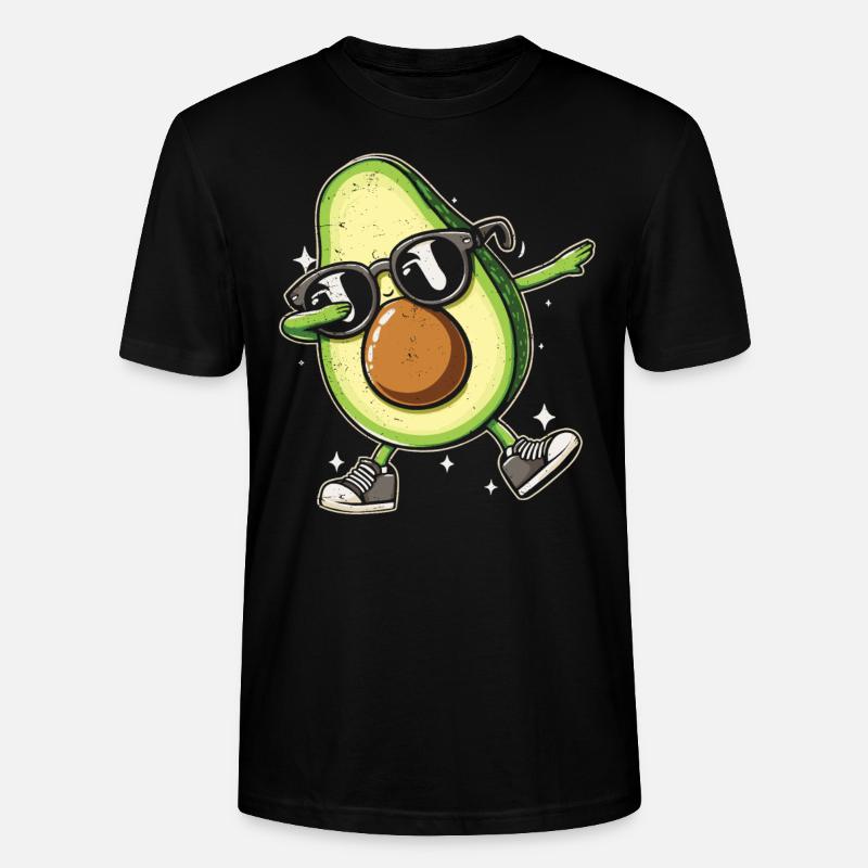 Avocado - Stanley/Stella Unisex Bio-T-Shirt CRAFTER - Schwarz