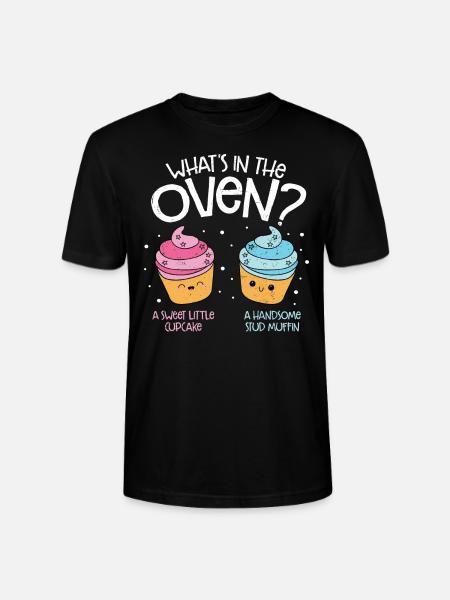 Cupcake - Stanley/Stella CRAFTER Unisex Organic T-Shirt - black
