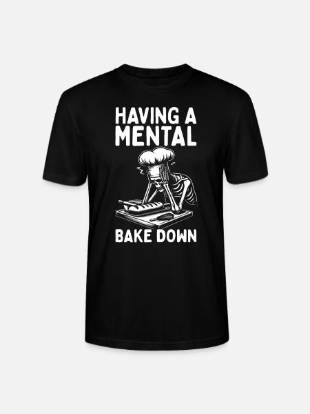 Baker Bakery Bakery Baking Gift - Stanley/Stella CRAFTER Unisex Organic T-Shirt - black